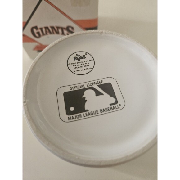 San Francisco Giants Baseball Vintage Logo Ceramic Mug Official MLB NEW BOX RARE - Picture 3 of 5
